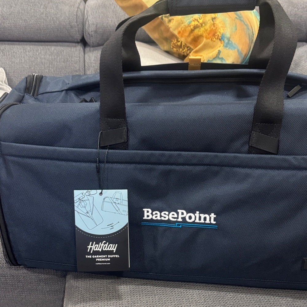 BasePoint Navy Duffel Bag Brand New!